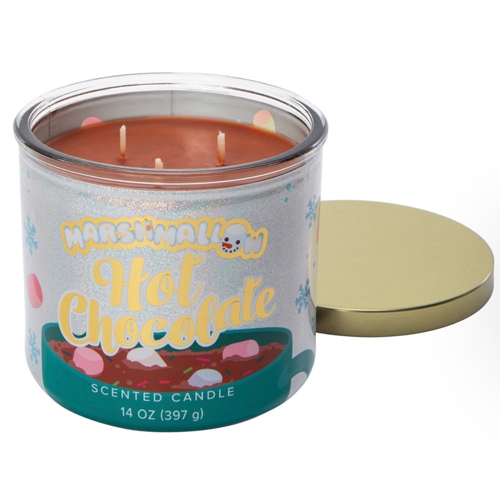 Hot Chocolate Scented Candle three wick